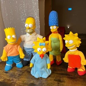 VTG.1990 The Simpson Family Dolls